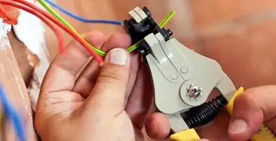 electrical contractors performing detailed electrical wiring preparation in Houston, TX