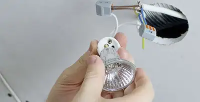 lighting installation service with secure light fixture connections handled by certified electricians in Houston, TX