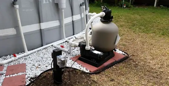 pool pumps service with professionally installed pool pump and filtration system in Houston, TX