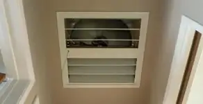 whole house fan installation services with ceiling-mounted ventilation system in Houston, TX